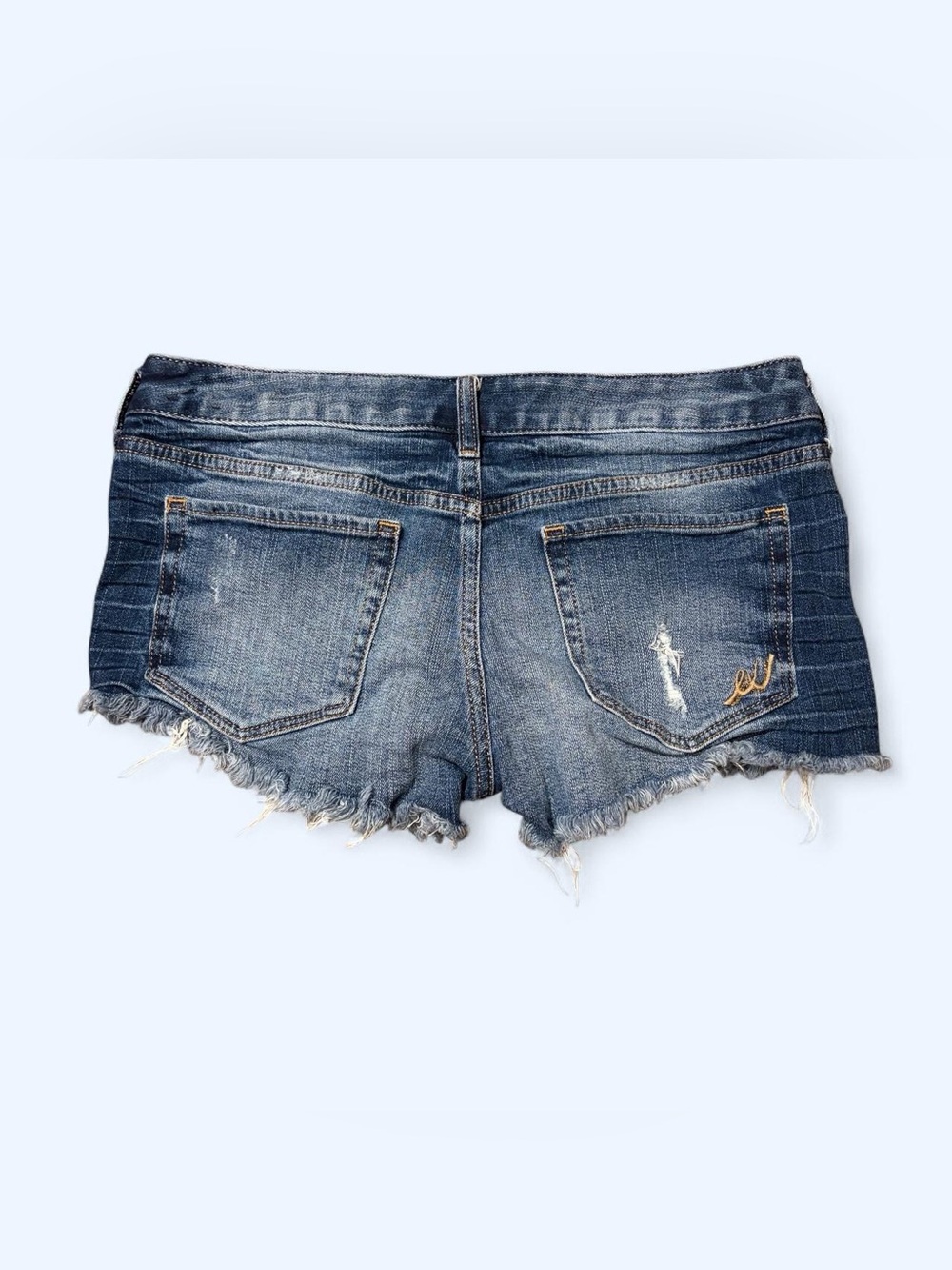 Y2K Denim Micro Mini Shorts by Express!